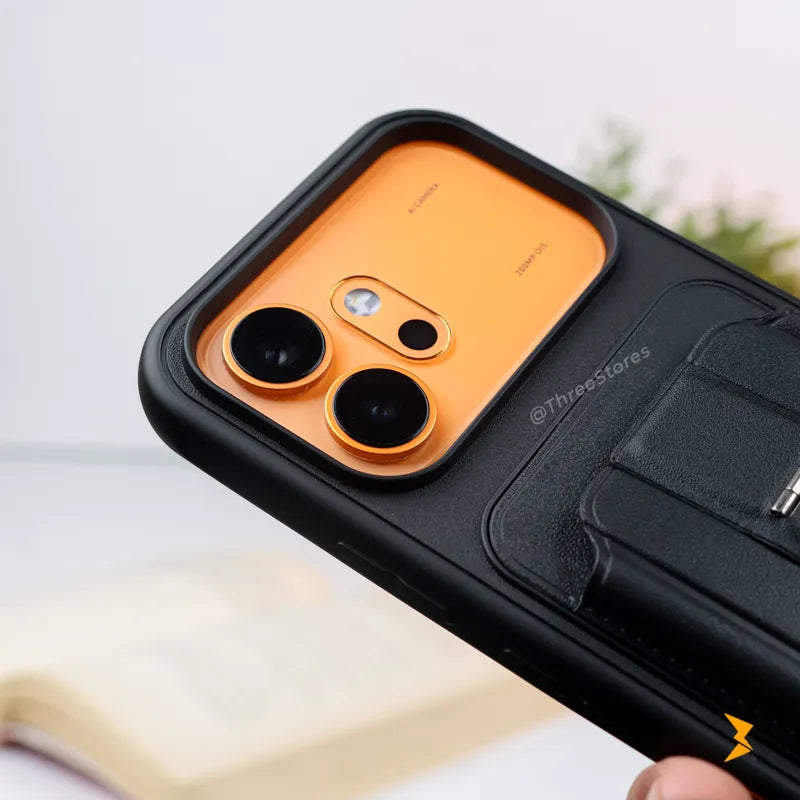 HDD Armor Leather Stand Wallet Case Honor 600