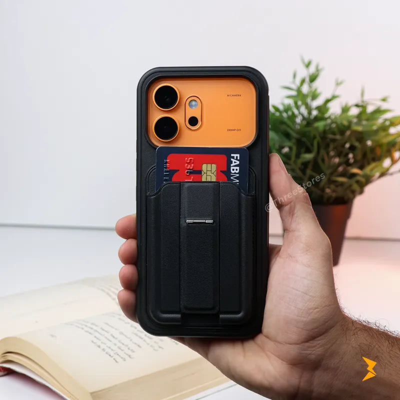 HDD Armor Leather Stand Wallet Case Honor 600