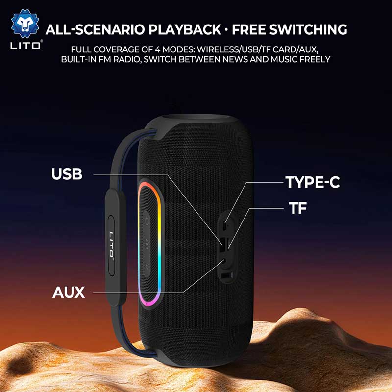 LITO 30W Wireless Outdoor Speaker LS13