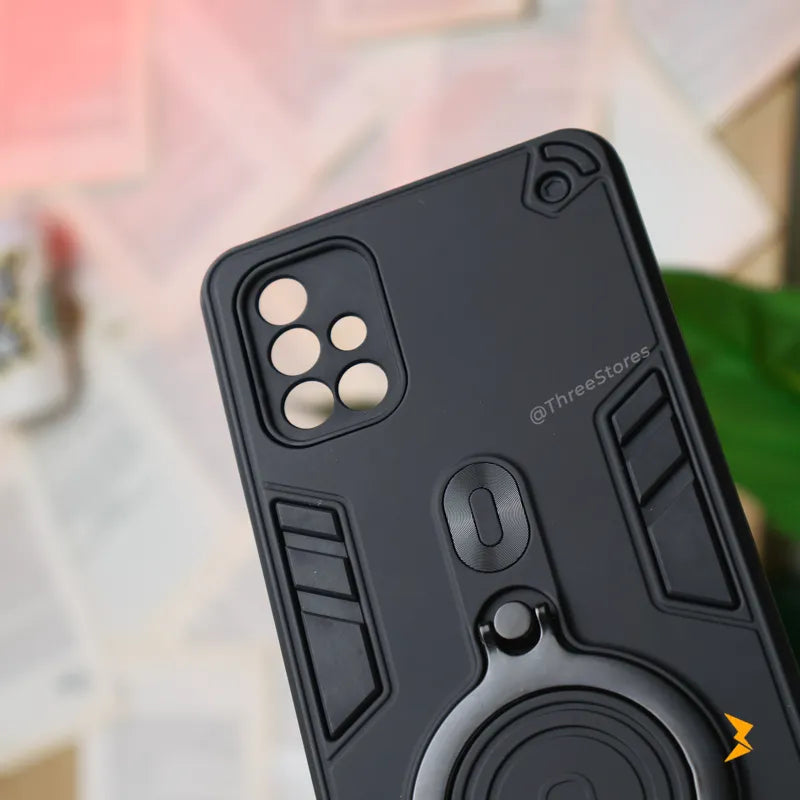 Tactical Stand Ring Case Samsung A71