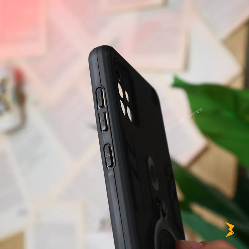 Tactical Stand Ring Case Samsung A71