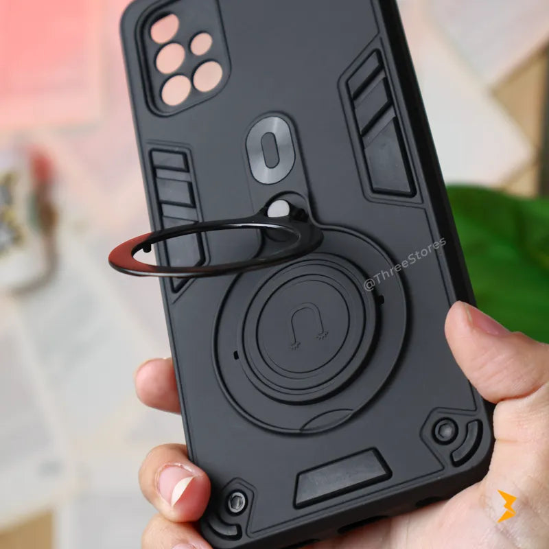 Tactical Stand Ring Case Samsung A71