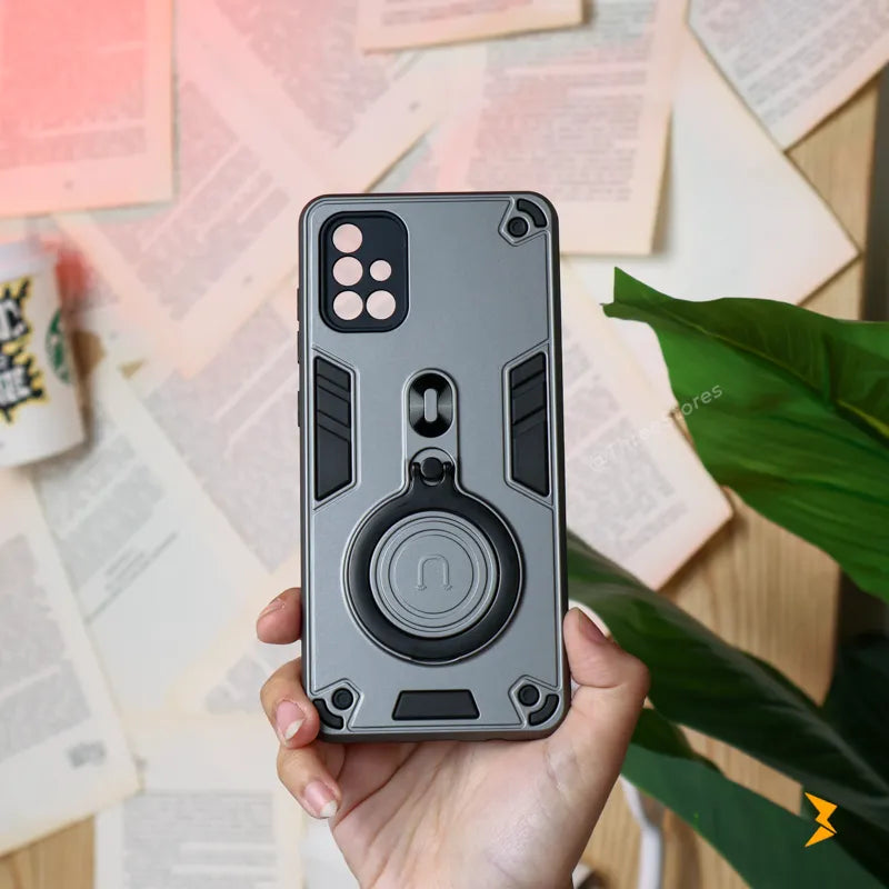 Tactical Stand Ring Case Samsung A71