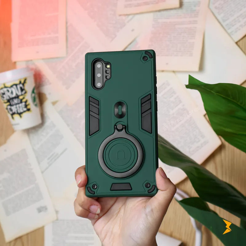 Tactical Stand Ring Case Samsung Note 10 plus