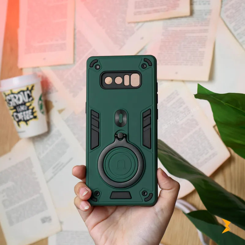 Tactical Stand Ring Case Samsung Note 8