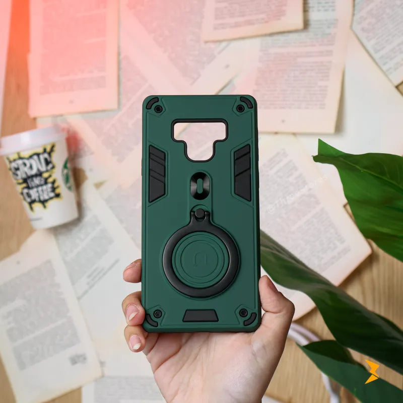 Tactical Stand Ring Case Samsung Note 9