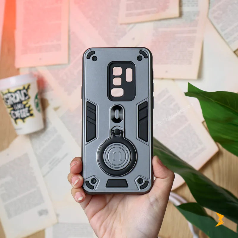 Tactical Stand Ring Case Samsung S9 Plus