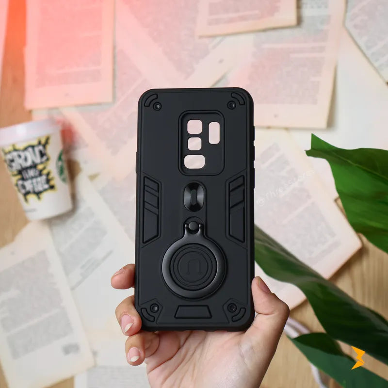 Tactical Stand Ring Case Samsung S9 Plus