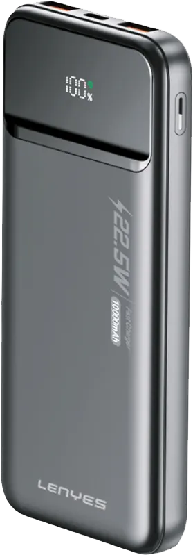 Lenyes 10000mAh 22.5W PD QC Digital Display Power Bank PX154D