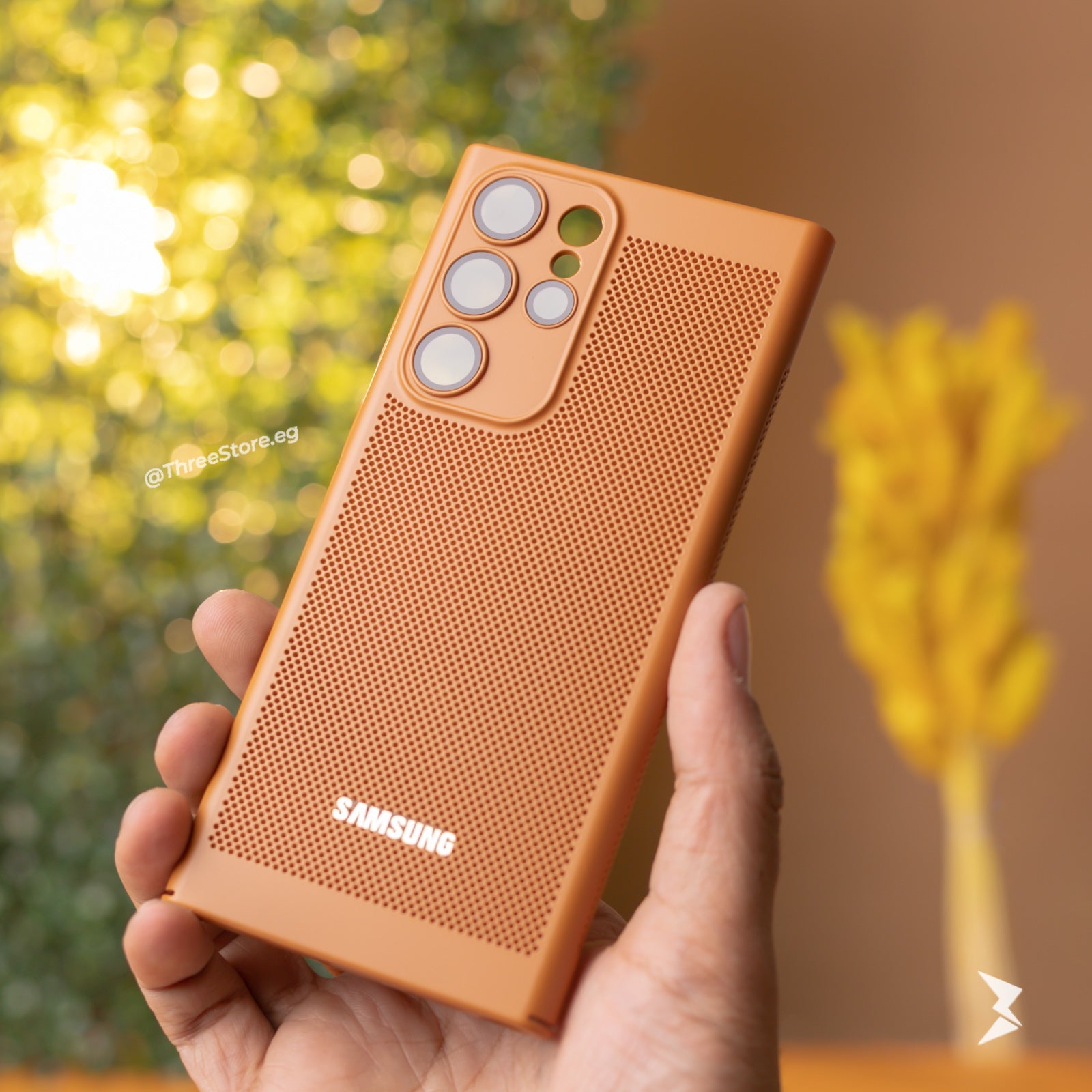 Grid Cooling Case Samsung S24 Ultra three-egypt.com