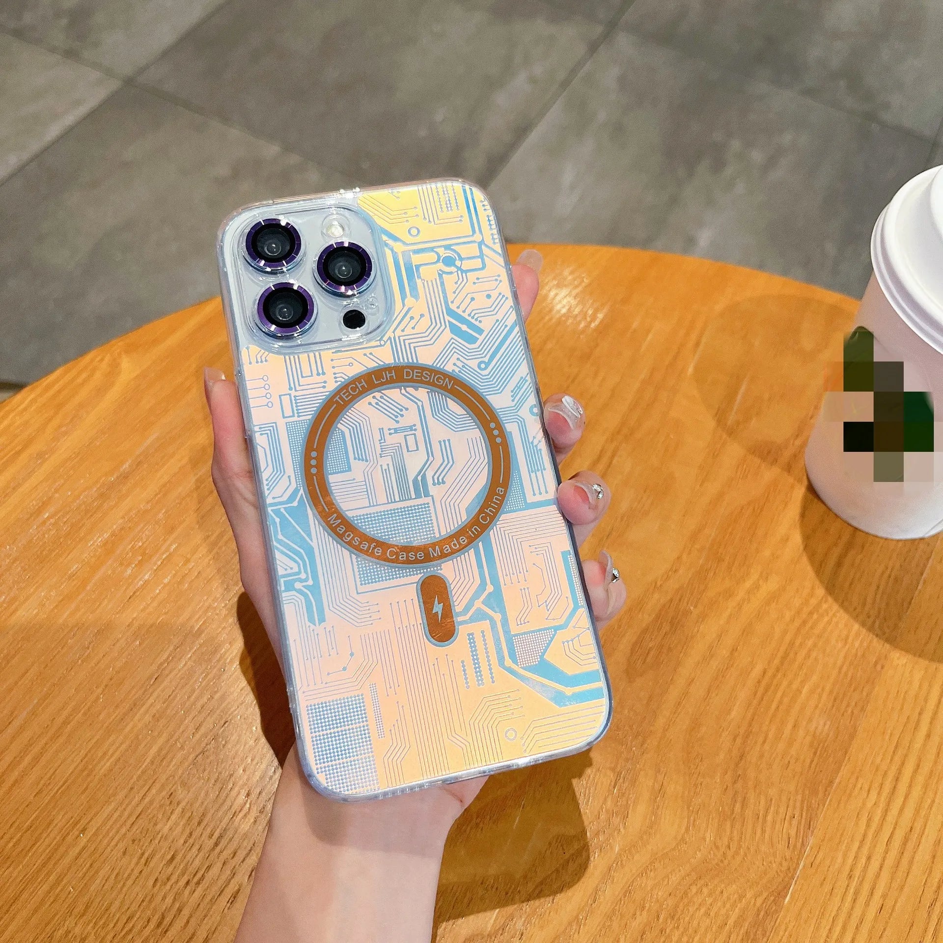 Laser Colorful Magsafe Case iPhone 14 Pro Max