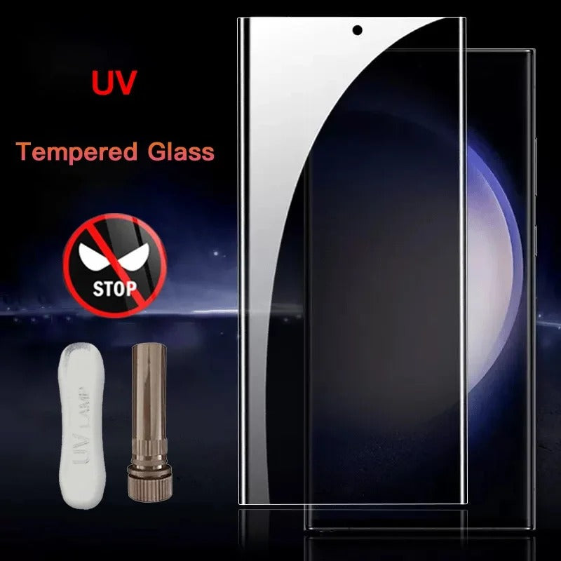 2P UV Privacy Glass Screen Protector Samsung Note 20 Ultra