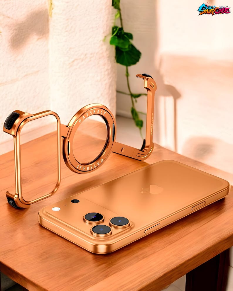 Z Shape Metal Phone Case iPhone 17 Pro Max