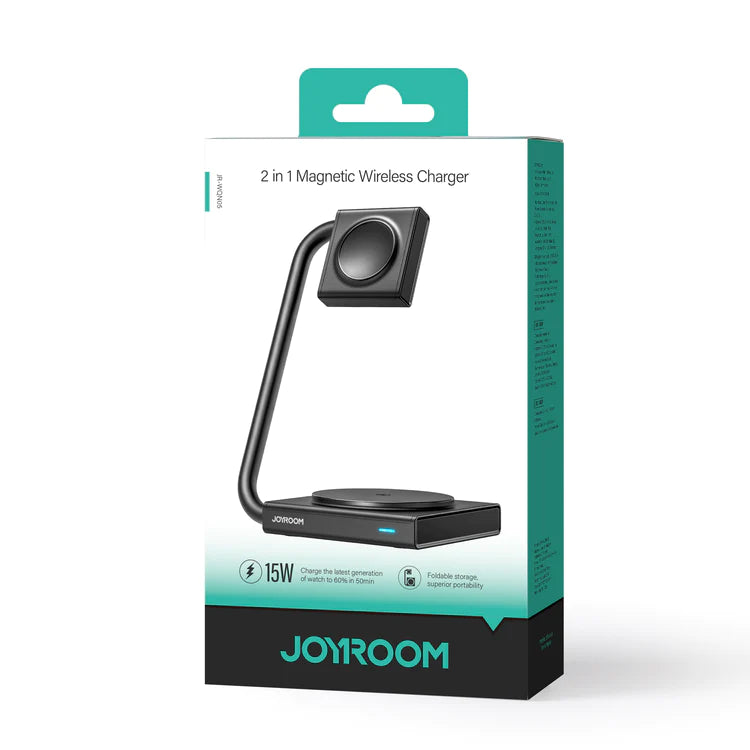 Joyroom 2 in 1 Foldable Wireless Charger JR-WQN05