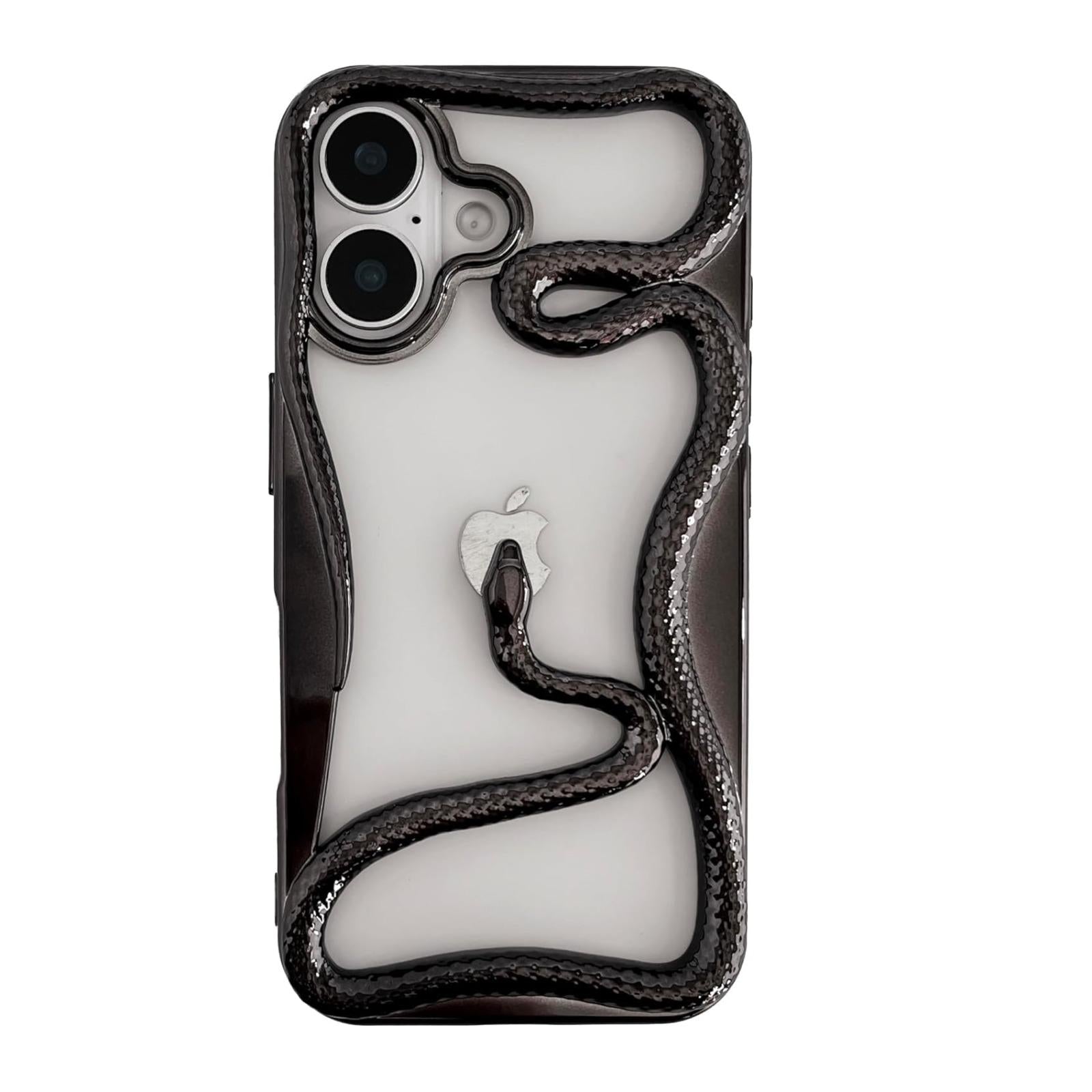 3D Snake Hollow Case iPhone 16