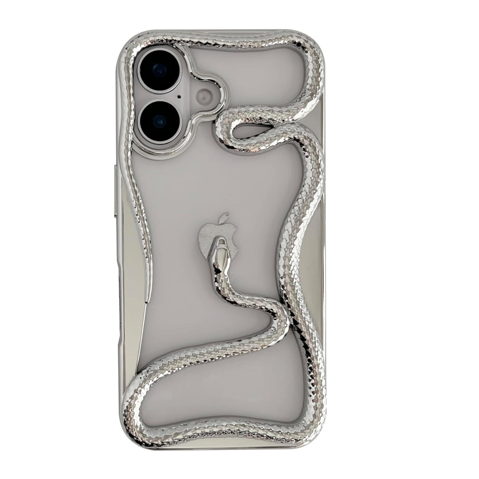 3D Snake Hollow Case iPhone 16