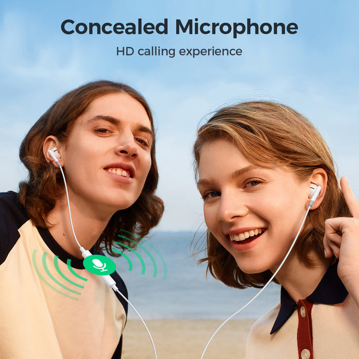 JoyRoom Half In-Ear Wired Earphones JR-EW01