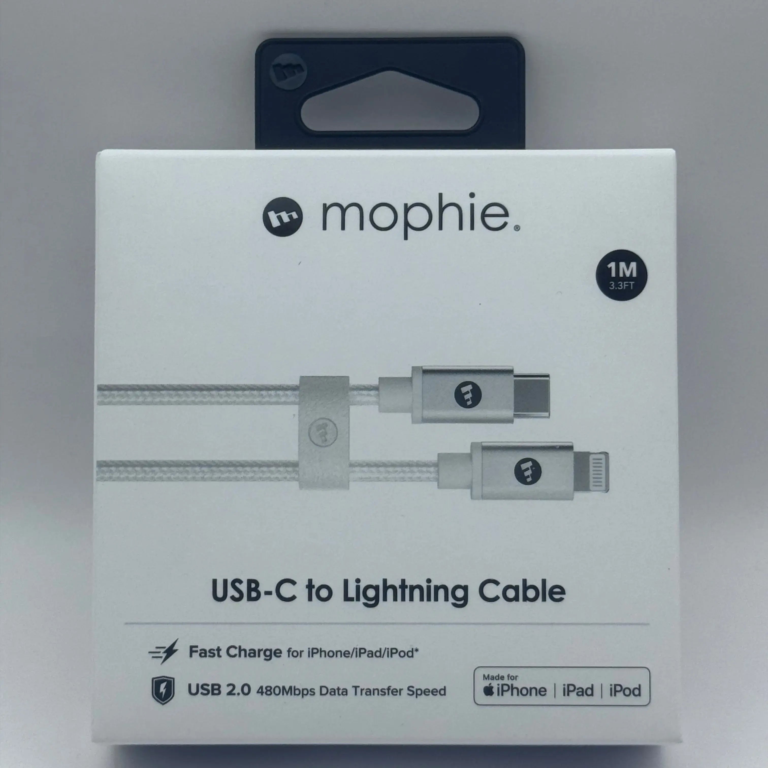 Mophie USB-C to Lightning Fast Charging Cable 1M