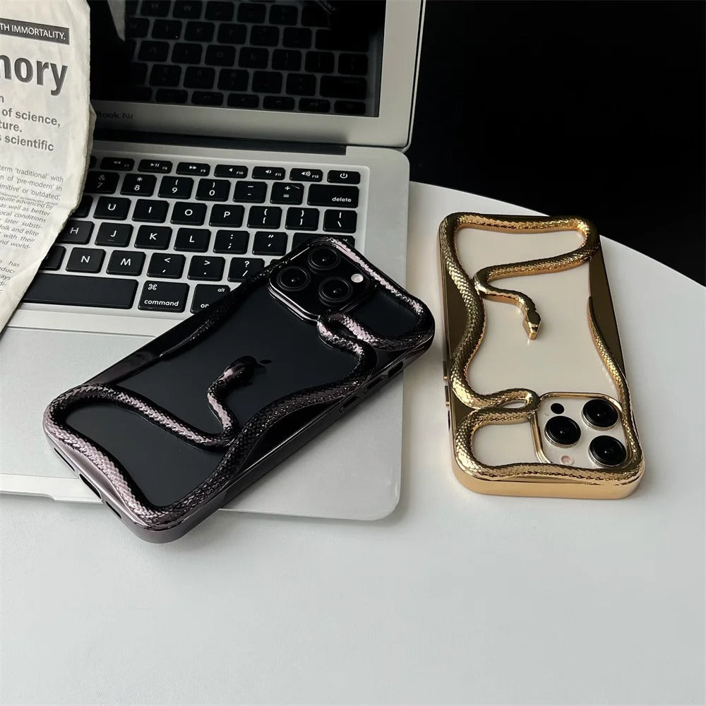 3D Snake Hollow Case iPhone 13 Pro Max