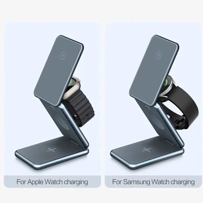 3 in 1 Foldable Magnetic Wireless Charger W28