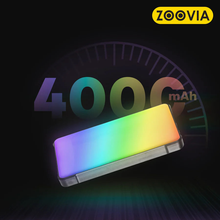 ZOOVIA RGB LED Video Rig with 4000mAh Battery RS-002