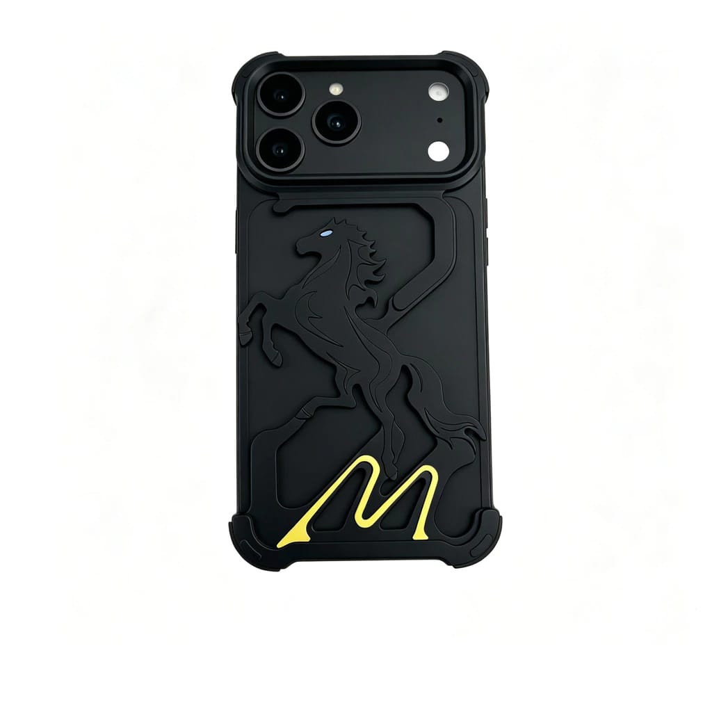Metal Horse Design Case iPhone 17/18 Pro Max