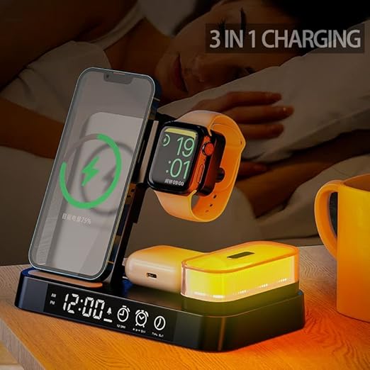 4 in 1 Foldable Wireless Charger Station A37