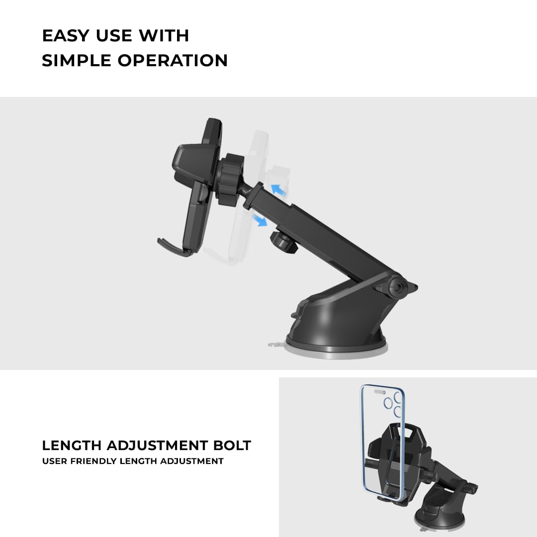 Lenyes 360-Degree Suction Car Phone Holder CR128