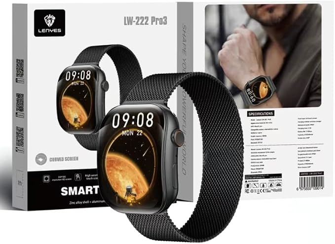 Lenyes 2.01-Inch HD Bluetooth Calling IP67 Smart Watch LW-222 Pro3