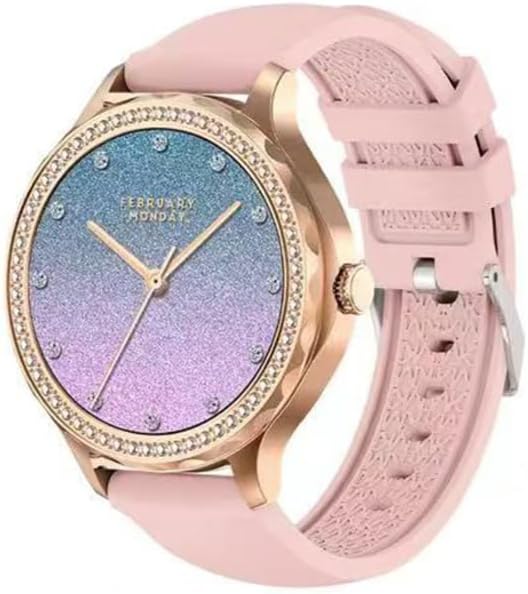Lenyes 1.2-Inch Women Health Bluetooth Calling IP67 Smart Watch LW-244