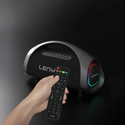 Lenyes 400W Dual UHF Mic 30000mAh IPX6 Karaoke Speaker S873
