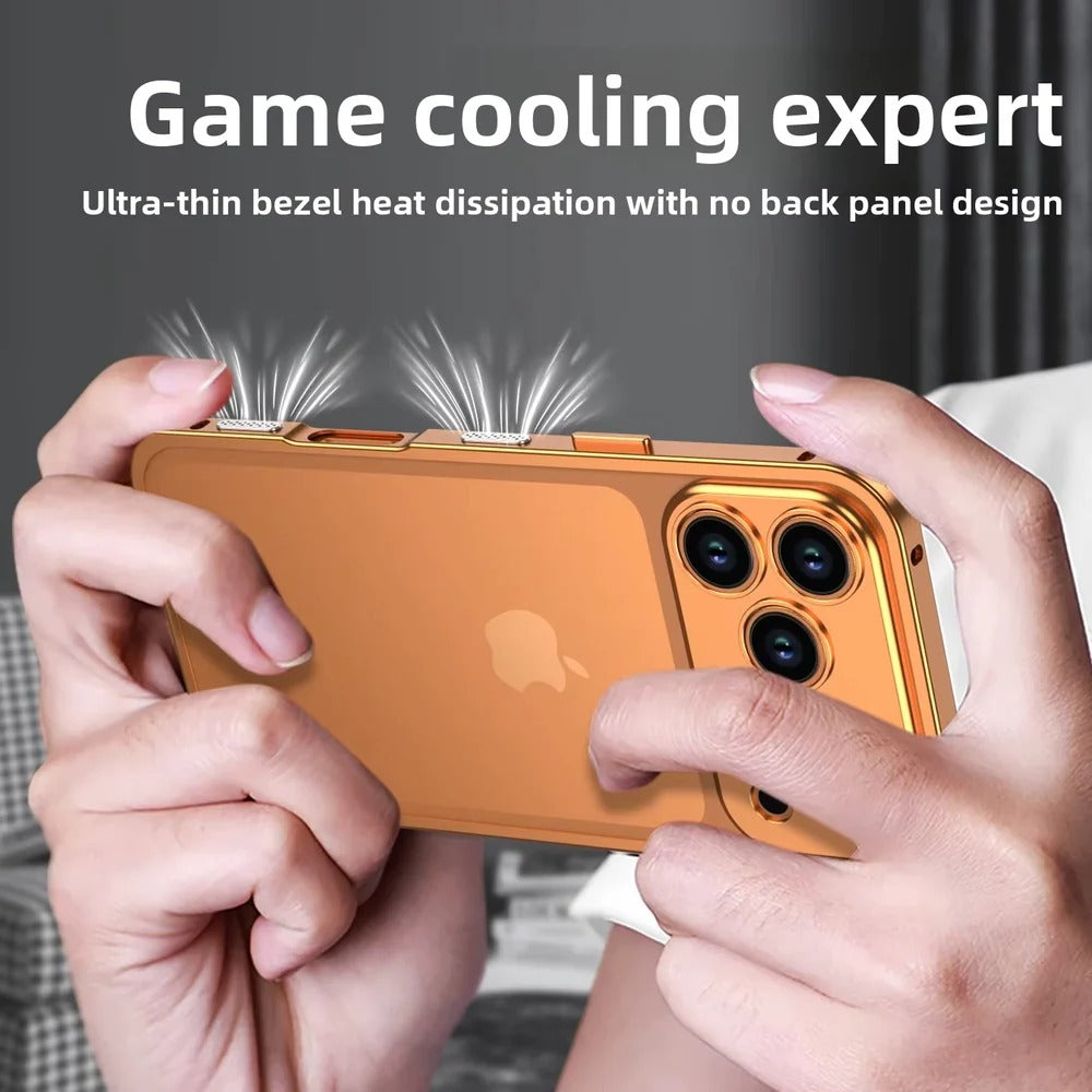 Omega Metal Case With Lens iPhone 17 Pro Max