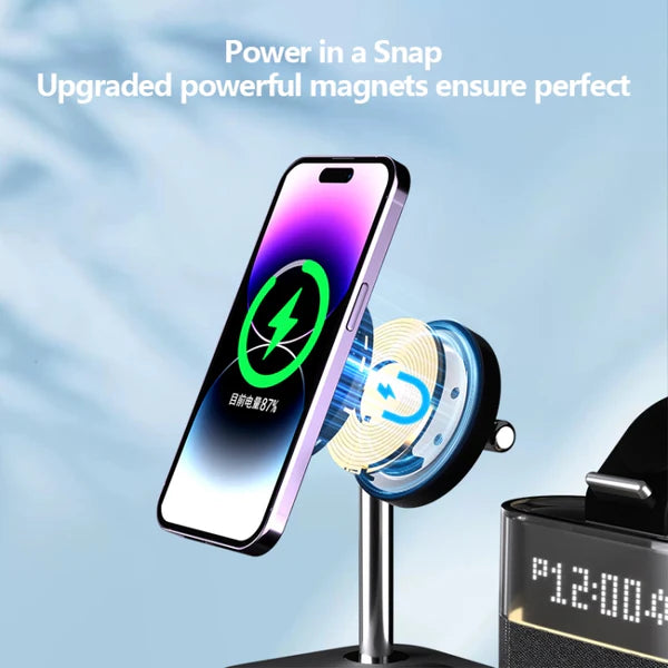 5 in 1 Magnetic Wireless Rgb Charging Station C09