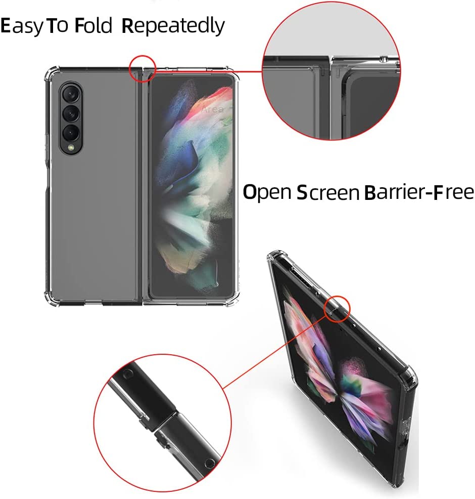 Transparent Magsafe Case Samsung Z Fold 4