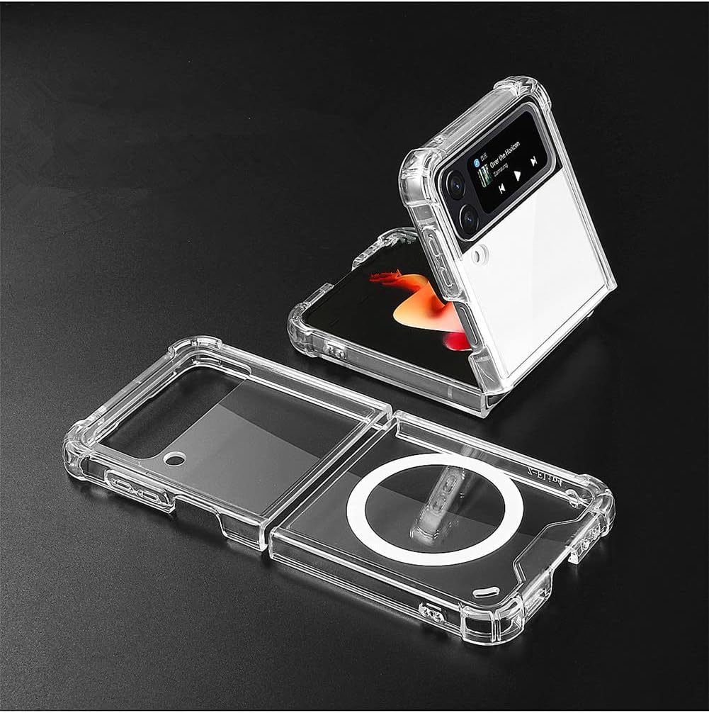 Transparent Magsafe Case Samsung Z Flip 4