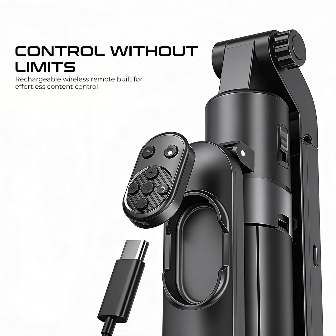 Lenyes 1.8m AI Face-Tracking Dual Ring Light Tripod LPH119