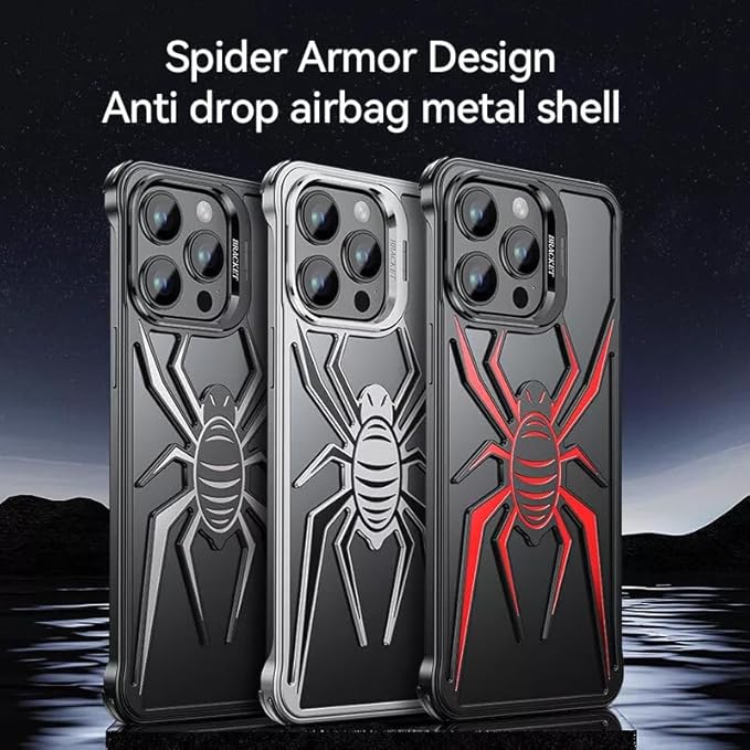 Spider Metal Case iPhone 15 Pro Max