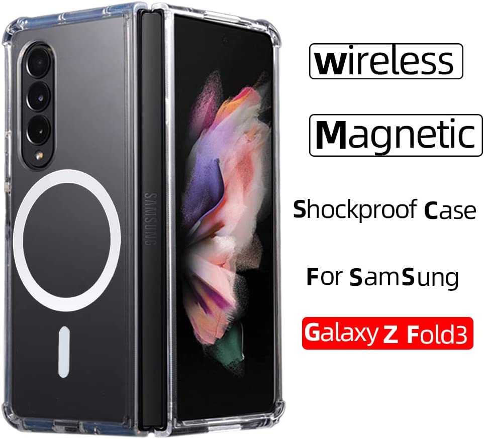 Transparent Magsafe Case Samsung Z Fold 3