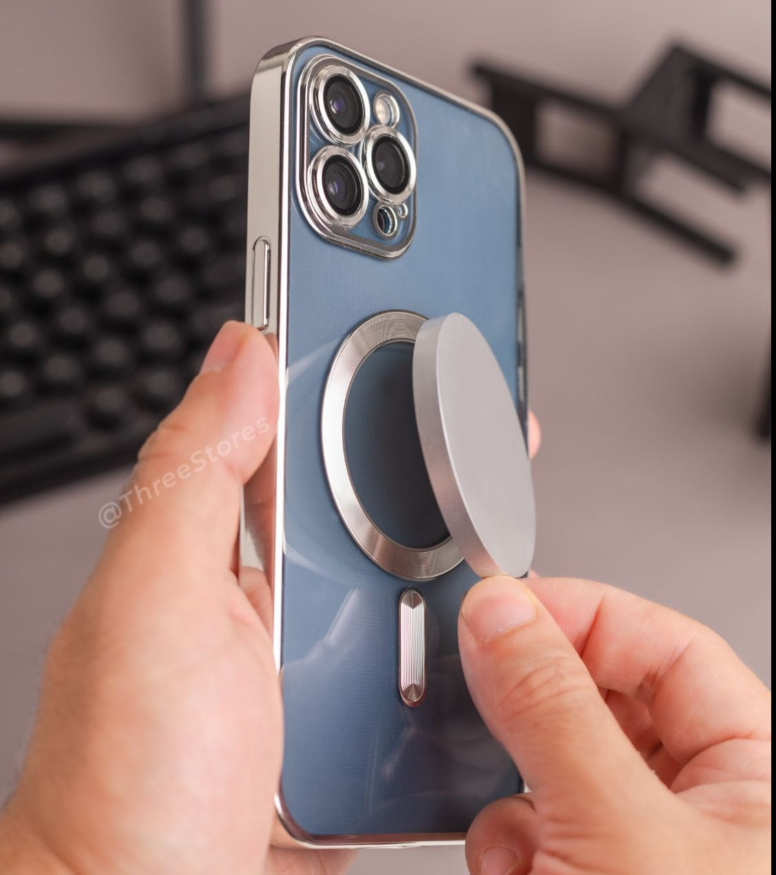Glossy Magsafe Camera Protection iPhone 15 Pro Max