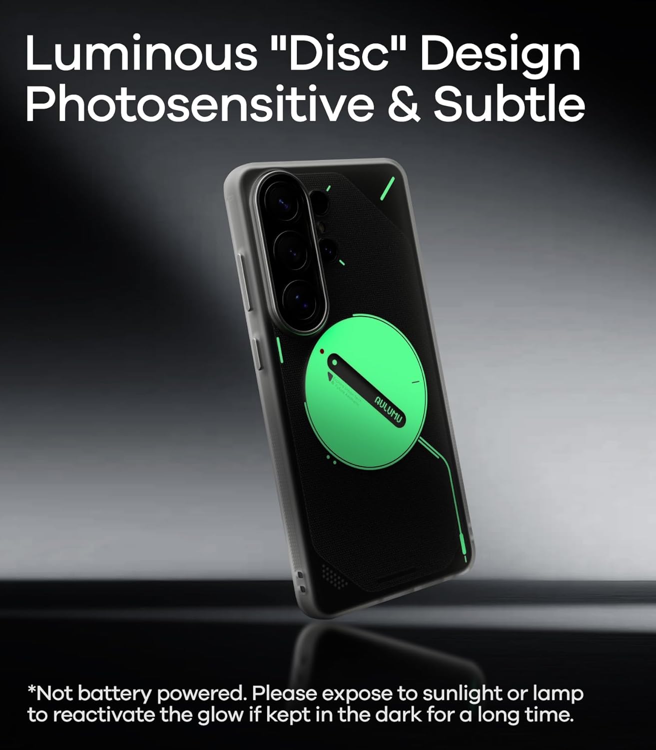 Aulumu Frosted Glow Case for Samsung Galaxy S26 Ultra