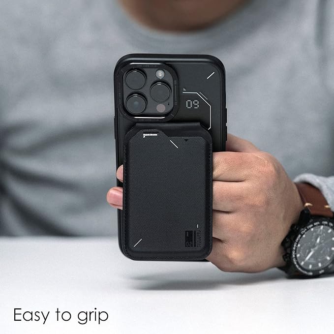 Aulumu Magnetic Card Wallet Holder with MagSafe G02