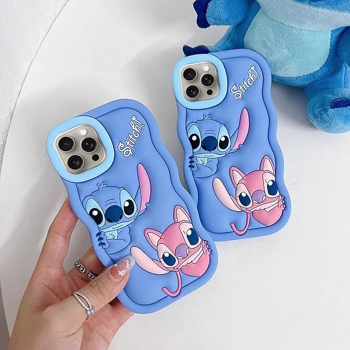 Stitch Silicone Case iPhone 14 Pro