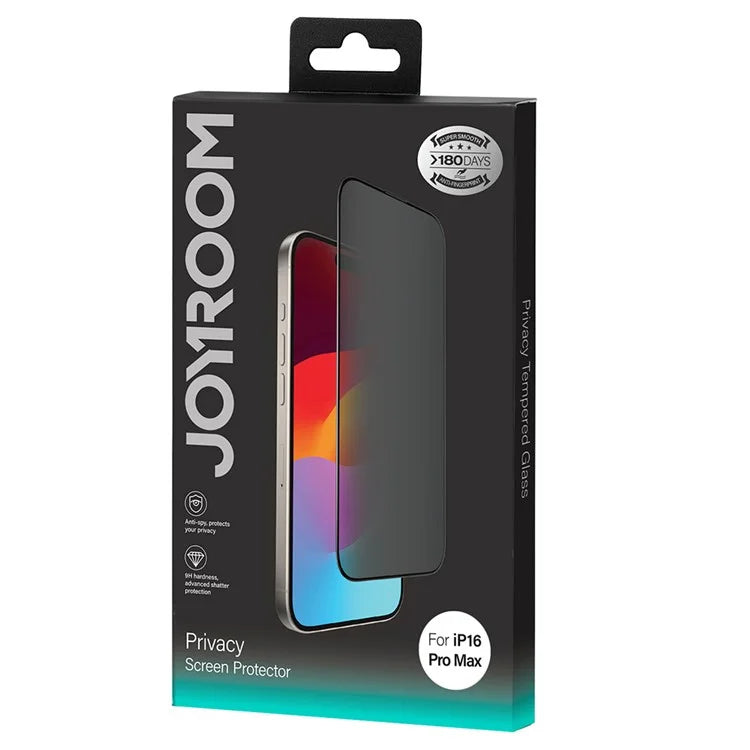 Joyroom Privacy Glass Screen Protector iPhone 16 Pro Max