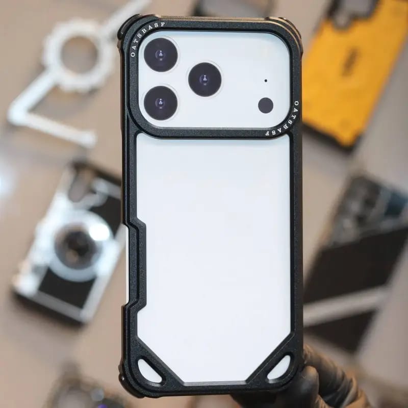 OGRANEE Metal Slim Frame Case iPhone 17 Pro Max