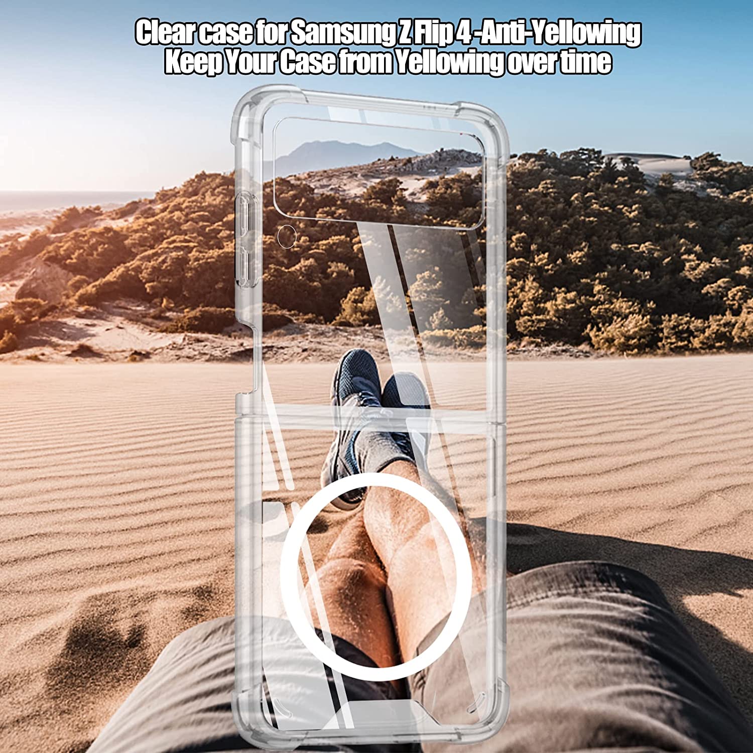 Transparent Magsafe Case Samsung Z Flip 3