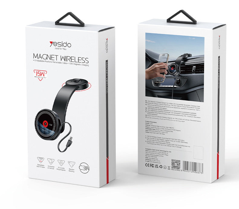 Yesido Magnetic Wireless Charging C314