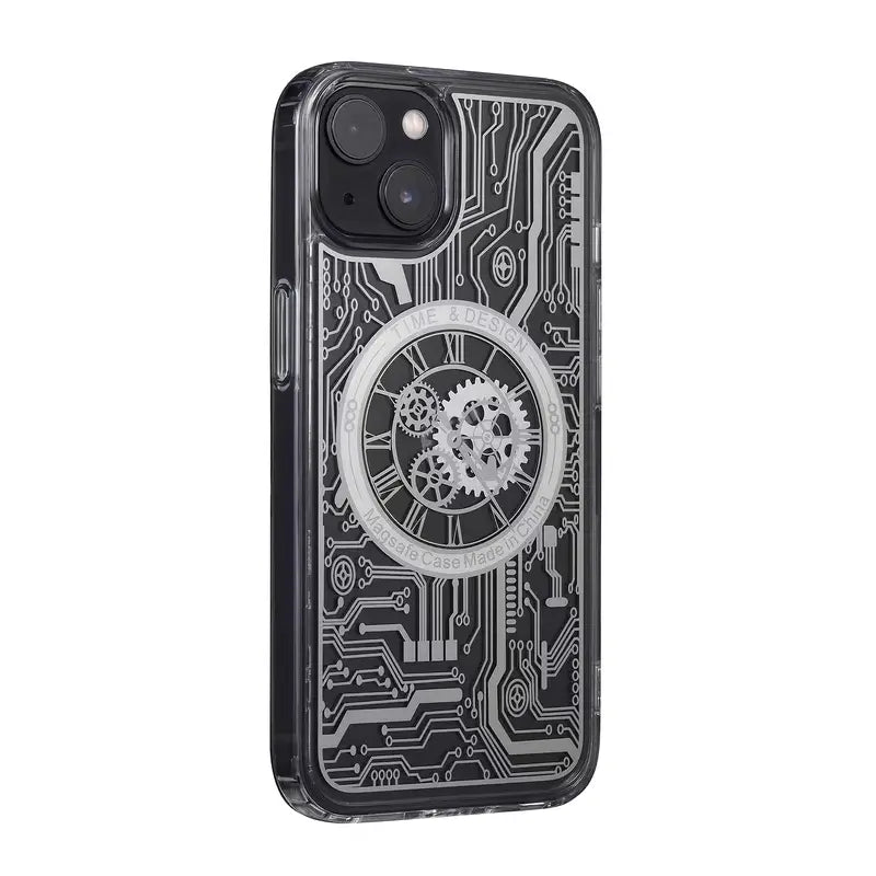 Transparent Mechanical Watch Case iPhone 14