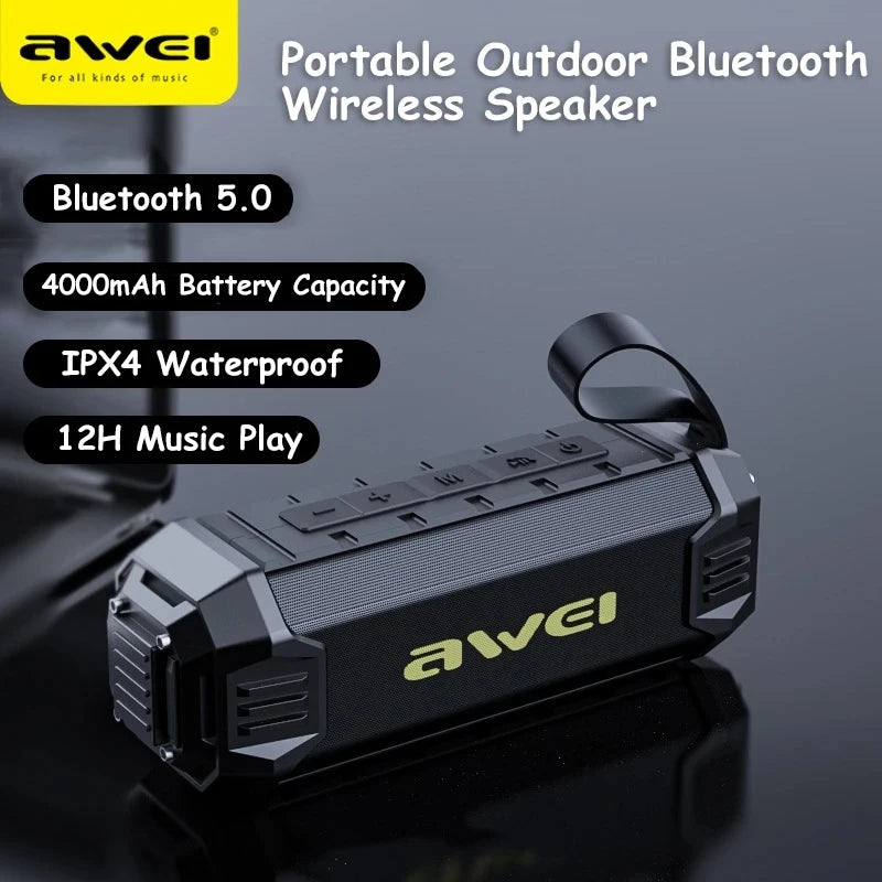 Awei 2 in 1 Wireless Speaker & Power Bank Y280