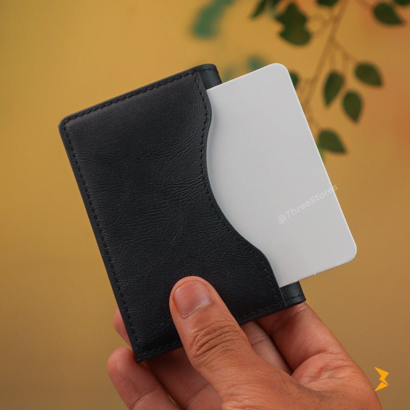 Adjusted Leather Magsafe Flip Wallet