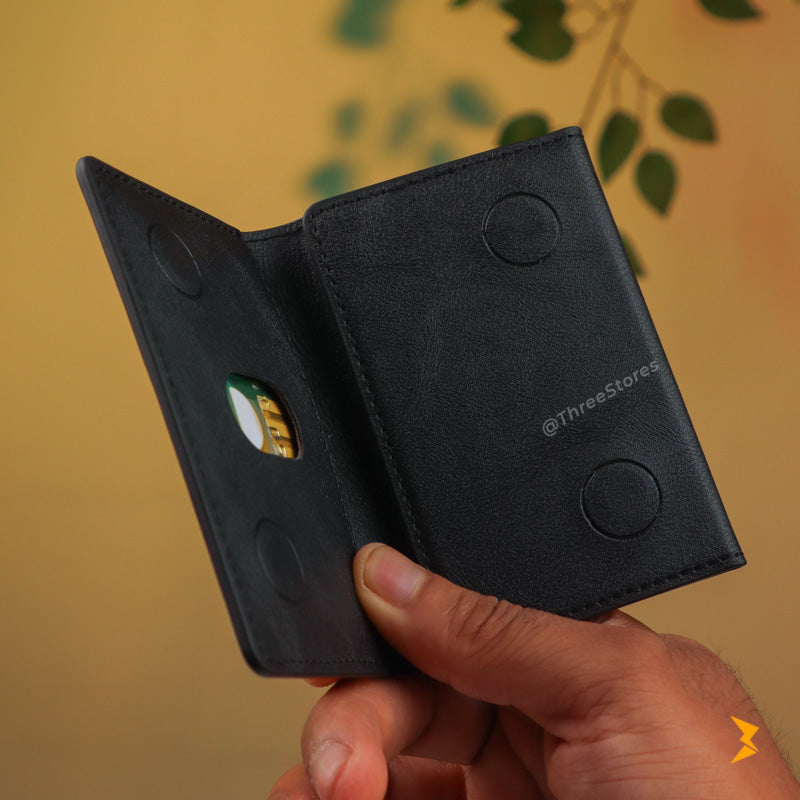 Adjusted Leather Magsafe Flip Wallet